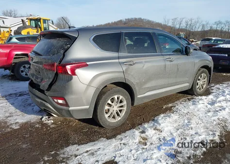 2019 Hyundai Santa Fe Se from USA, damaged, VIN 5NMS23ADXKH089956